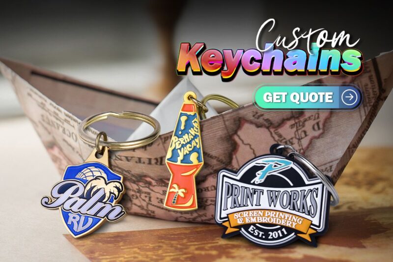Customized keychains