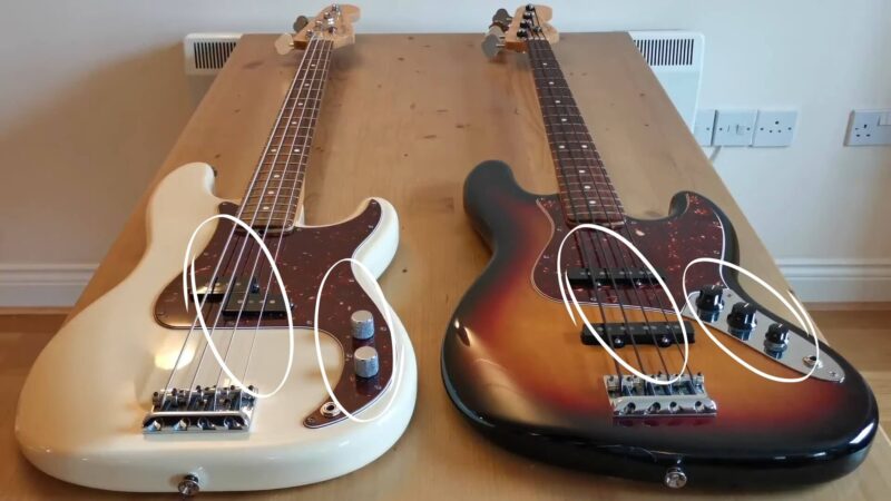 Differences Jazz vs Precision Bass
